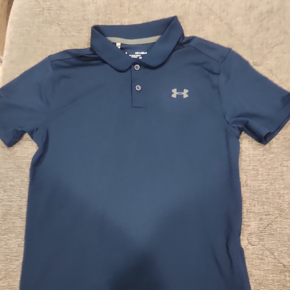 Under Armour Dark Blue Performance Polo